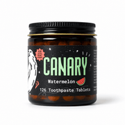Canary Watermelon Toothpaste Tablets 126-count jar