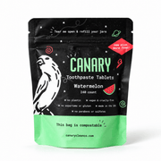 Canary Watermelon Toothpaste Tablets 240-count refill pouch