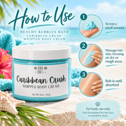 How to use Caribbean Crush Whipped Body Cream