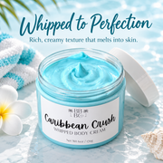Caribbean Crush whipped body cream rich creamy texture