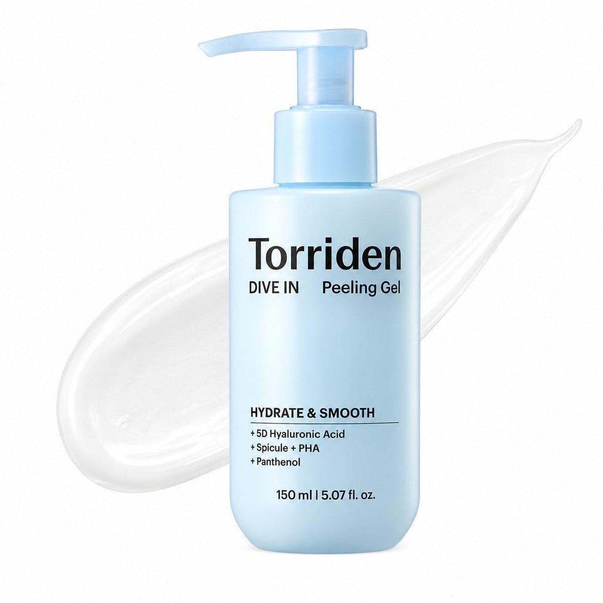 Torriden DIVE IN Low Molecular Hyaluronic Acid Moisture Peeling Gel 150ml - AHVTE