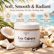 Coco Cabana hydrating soft smooth radiant body cream benefits