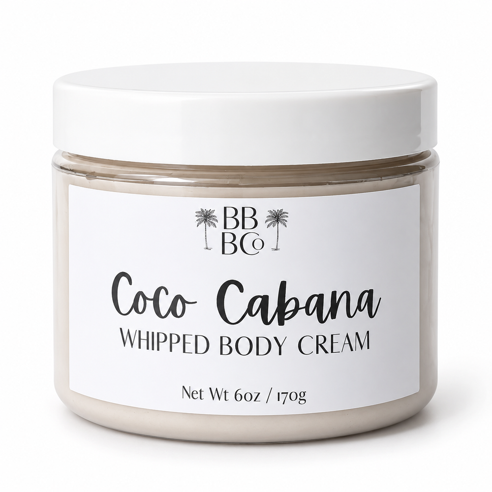 Beachy Bubbles Bath Coco Cabana Whipped Body Cream 6 oz