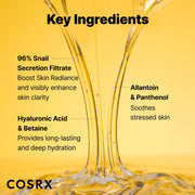 COSRX Advanced Snail 96 Mucin Power Essence Amazon English exact formula listing amazon-6