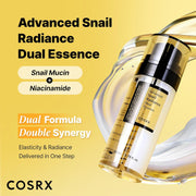 COSRX Advanced Snail Radiance Dual Essence 80mL - English Amazon gallery panel 01