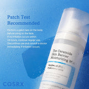 COSRX The Ceramide Skin Barrier Moisturizing Mist 120mL - Patch test guidance - English Amazon panel