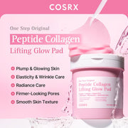 COSRX One Step Peptide Collagen Lifting Glow Pad 100 Pads - English Amazon gallery panel 01