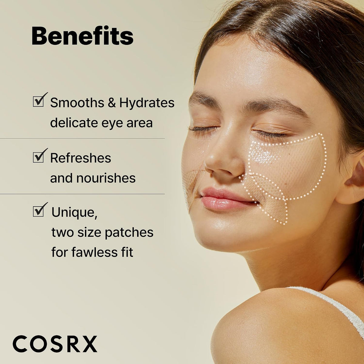 COSRX Advanced Snail Hydrogel Eye Patch 60 Patches - English product information panel 4