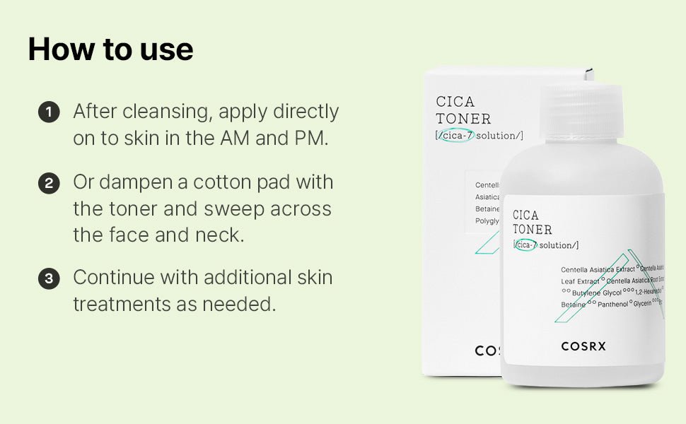 COSRX Pure Fit Cica Toner 150mL amazon information panel 13