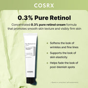 COSRX The Retinol 0.3 Cream 20mL product information amazon-gallery-1