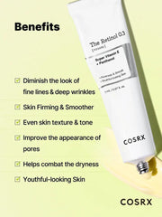 COSRX The Retinol 0.3 Cream 20mL product information official-3