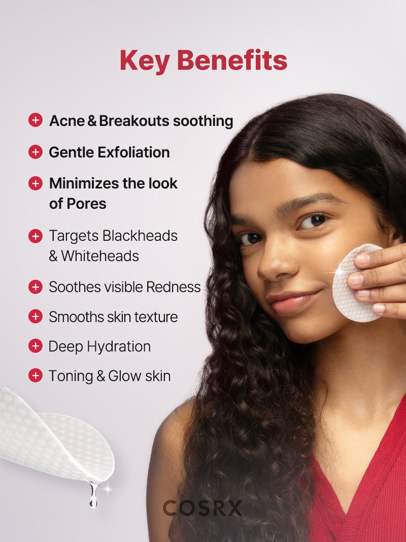 COSRX One Step Original Blemish Pore Clear Pad 100 Pads 300mL English official product information panel 1