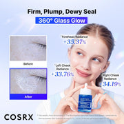 COSRX The Blue Peptide Bakuchiol Plump Glow Serum 50mL English amazon product information panel 4