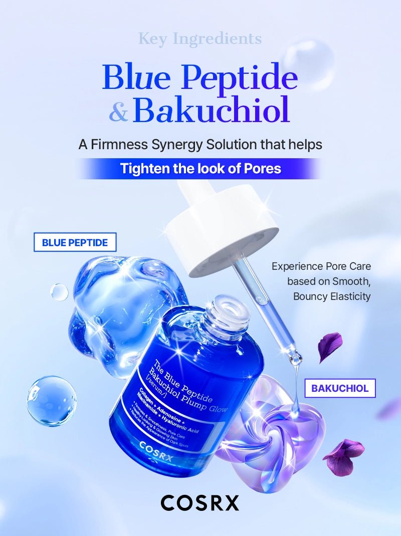 COSRX The Blue Peptide Bakuchiol Plump Glow Serum 50mL English official product information panel 11