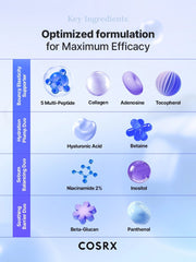 COSRX The Blue Peptide Bakuchiol Plump Glow Serum 50mL English official product information panel 12
