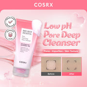 COSRX Red Rice Inositol Pore Clarifying Low pH Deep Cleanser Amazon English exact formula listing amazon-4