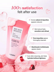 COSRX Red Rice Inositol Pore Clarifying Low pH Deep Cleanser COSRX official gallery-3