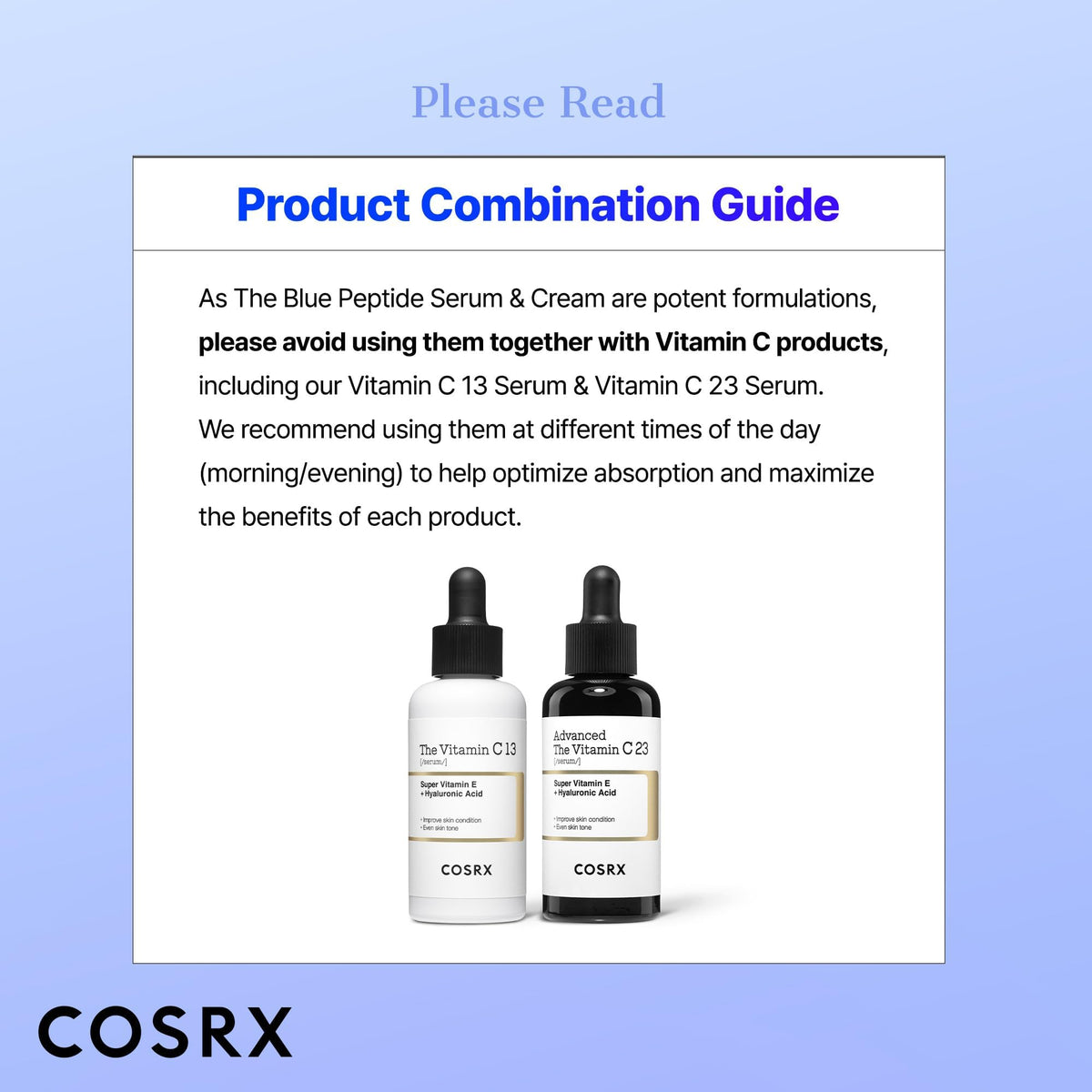 COSRX Blue Peptide Bakuchiol Cream Amazon English exact formula listing amazon-16