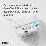 COSRX Hydrium Green Tea Aqua Soothing Gel Cream 50mL amazon 1