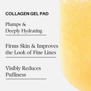 d'Alba Double Quick Liposome Serum Mask Pad: Yellow collagen gel pad texture and benefits