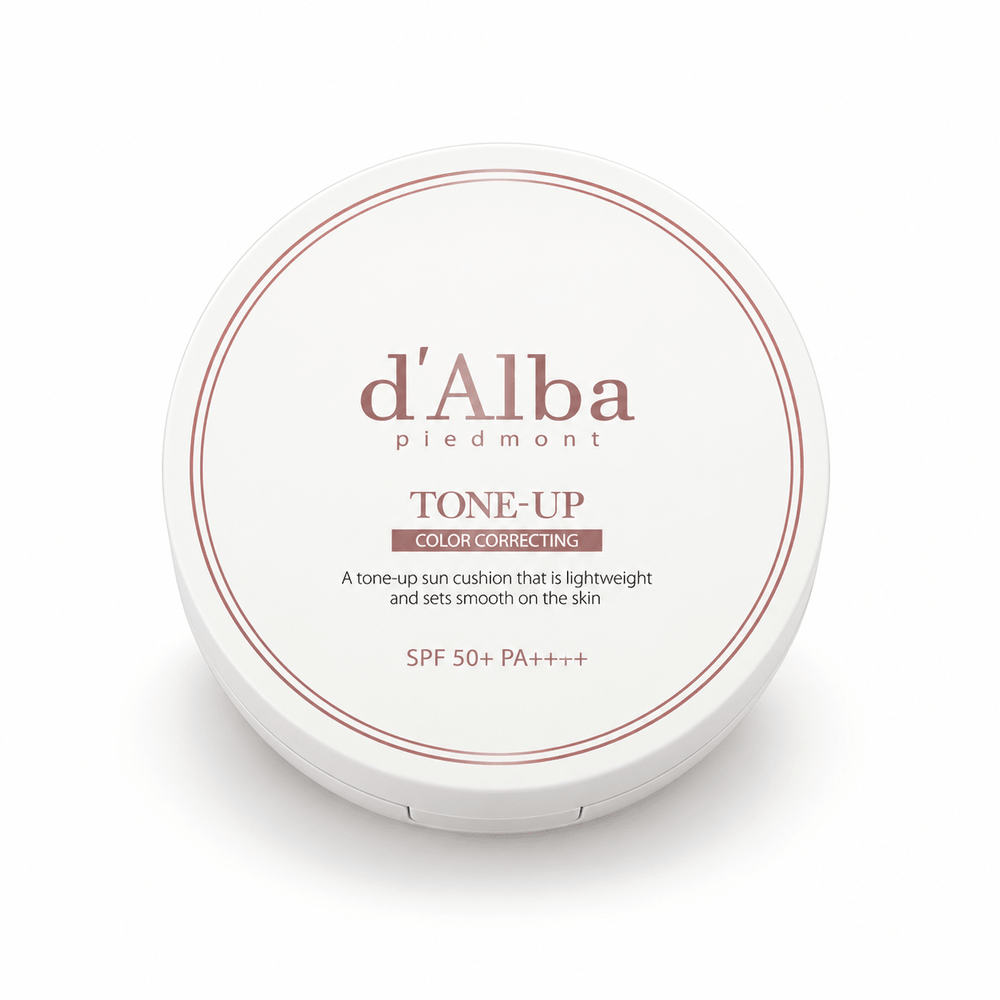 d'Alba Vegan Tone-Up Sun Cushion 15g single product on white
