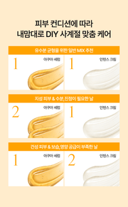 d'Alba Suggested mixing ratios original Korean source panel