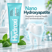 Davids Hydroxi nano hydroxyapatite enamel support infographic
