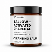 Derma Cow Tallow Activated Charcoal Cleansing Balm main