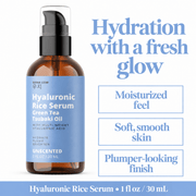Derma Cow Hyaluronic Rice Serum hydration