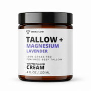 Derma Cow Magnesium Lavender Whipped Tallow Cream 4 oz
