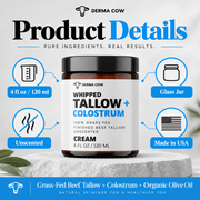 Derma Cow Tallow + Colostrum product details