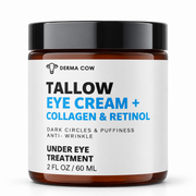 Derma Cow Tallow Eye Cream with Collagen and Retinol 2 fl oz