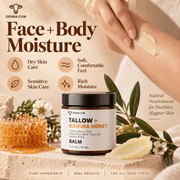 Derma Cow tallow balm face and body moisture
