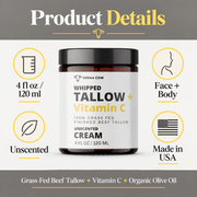 Derma Cow Tallow + Vitamin C product details