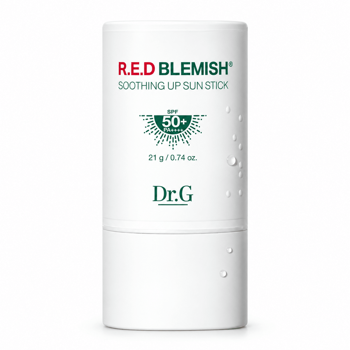 Dr.G R.E.D Blemish Soothing Up Sun Stick SPF50+ PA++++ 21g – product packaging