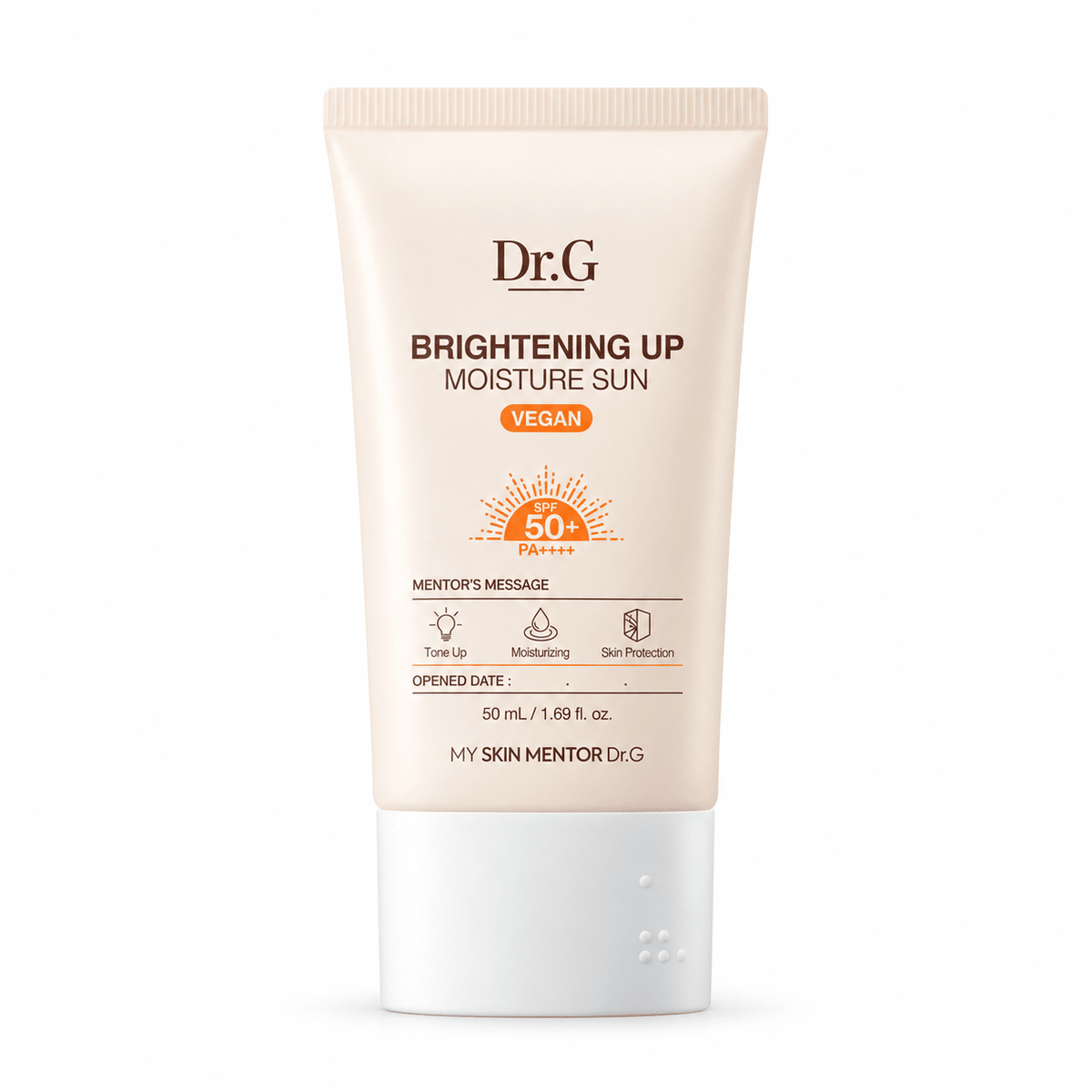 Dr.G Brightening Up Moisture Sun 50mL – product packaging