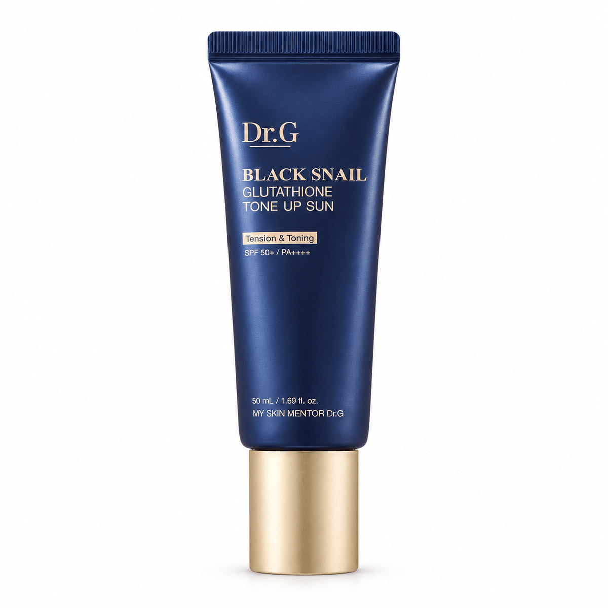 Dr.G Black Snail Glutathione Tone Up Sun SPF50+ PA++++ 50ml – product packaging