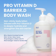 Dr.G Dermoisture Barrier.D Rich Derm Body Wash 400ml — panthenol body cleansing overview