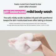 Dr.G Dermoisture Barrier.D Rich Derm Body Wash 400ml — pH-balanced cleansing foam