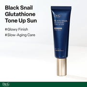 Dr.G Black Snail Glutathione Tone Up Sun SPF50+ PA++++ 50ml — tone-up sunscreen overview