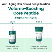 Dr.G Doopi Lab Core Peptide Volume Shampoo 500g — shampoo and treatment routine