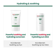 Dr.G R.E.D Blemish Soothing Up Sun Stick 21g hydrating range source panel