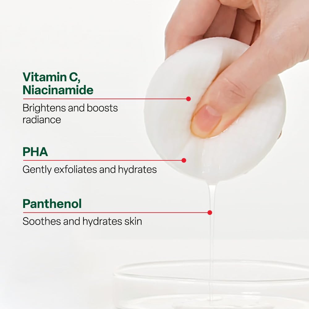 Dr.G Brightening Vita Peeling Pads 70 Pads - ingredients