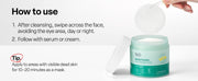 Dr.G Brightening Vita Peeling Pads 70 Pads - how to use wide