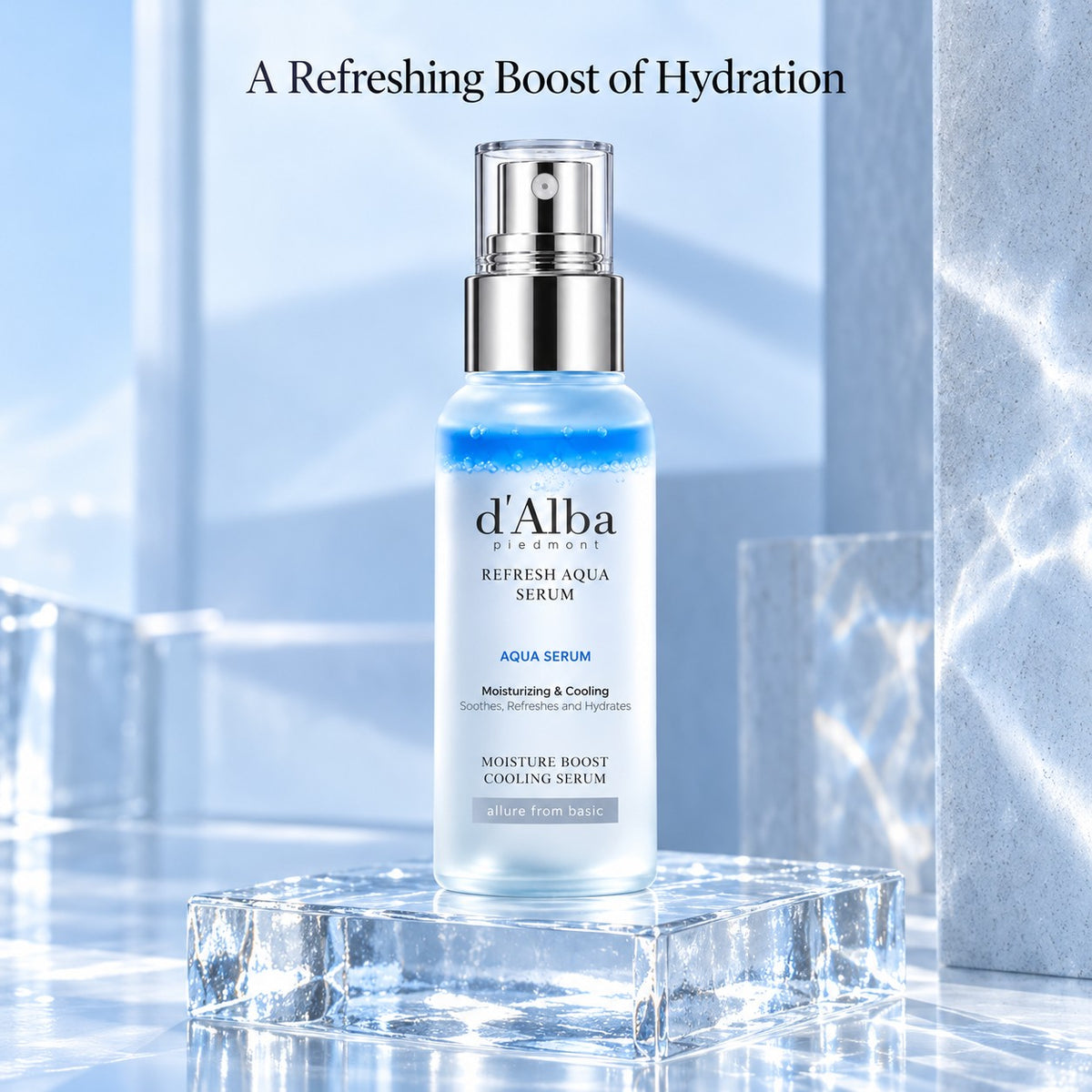 d'Alba Refresh Aqua Serum 100ml