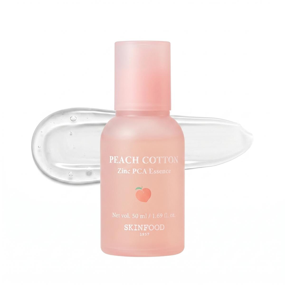SKINFOOD Peach Cotton Zinc PCA Essence 50ml - AHVTE