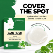 Hydrocolloid patches provide a protective cover and absorb surface fluid