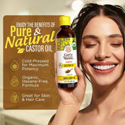 GuruNanda LLC – wholesale Bath/Body Oil – Organic Castor Oil – 8 oz1