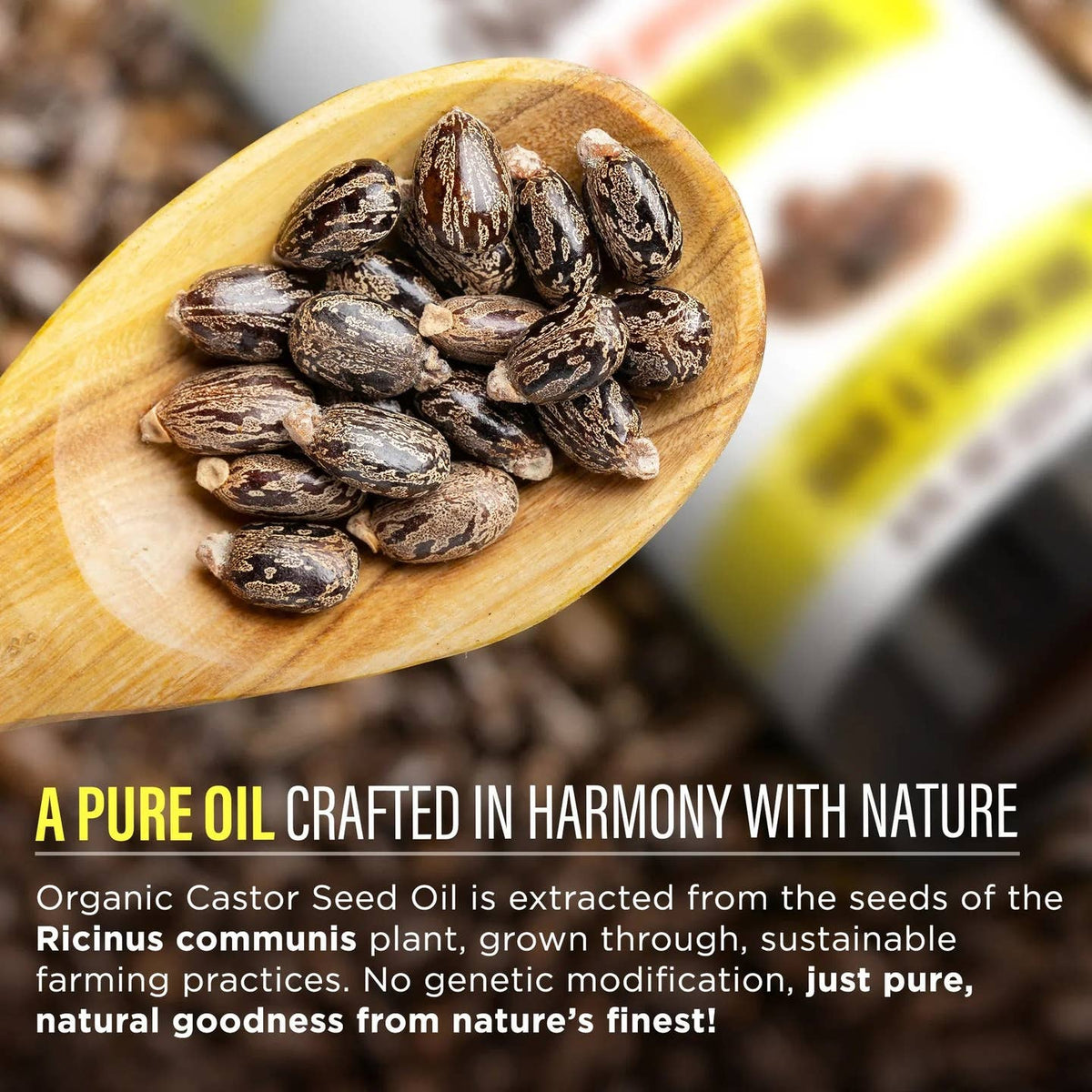 GuruNanda LLC – wholesale Bath/Body Oil – Organic Castor Oil – 8 oz2