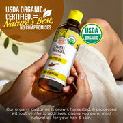 GuruNanda LLC – wholesale Bath/Body Oil – Organic Castor Oil – 8 oz7